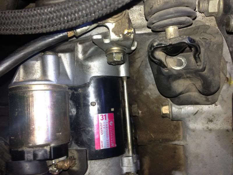 1998 Subaru Forester Starter installation r/MechanicAdvice